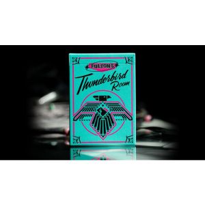 FULTON'S THUNDERBIRD ROOM TURQUOISE EDITION PLAYING CARDS