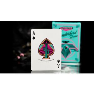 FULTON'S THUNDERBIRD ROOM TURQUOISE EDITION PLAYING CARDS
