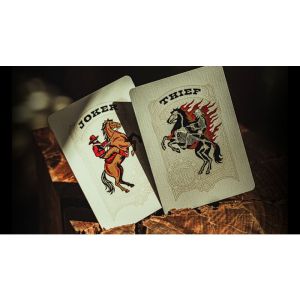 Gunslingers Poker (Blue) Playing Cards