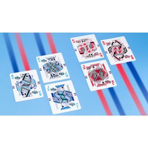 HYPER NEON Playing Cards by Riffle Shuffle (VT)