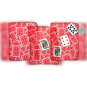 Card Silk Remix (Red) BY DEFMA (VT)