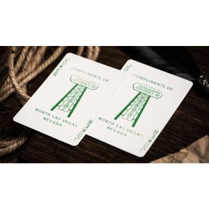 Jerry s Nugget (Felt Green) Marked Monotone Playing Cards