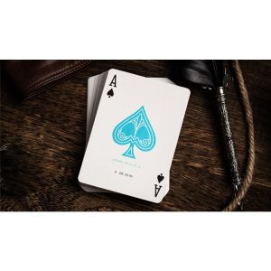 Jerry s Nugget (Icey Blue) Marked Monotone Playing Cards