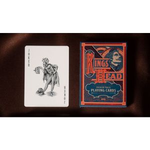 King's Head (Blue & Red) Playing Cards  by Joker and the Thief