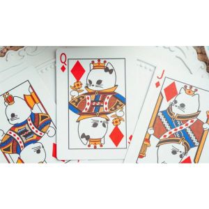 Kitten Diary - Red Limited Edition Playing Cards by ACPC (VT)