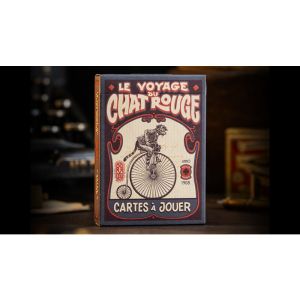 Le Voyage Du Chat Rouge Playing Cards by Stockholm17