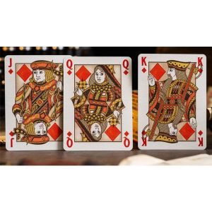 Le Voyage Du Chat Rouge Playing Cards by Stockholm17