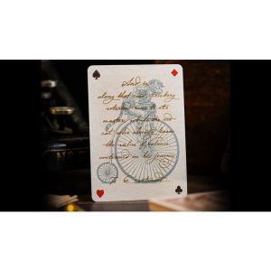 Le Voyage Du Chat Rouge Playing Cards by Stockholm17