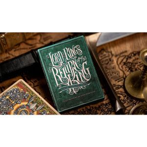 The Lord of the Rings - Return of the King Playing Cards by Kings Wild Project(Green)