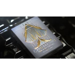 Card Masters Precious Metal Foil (White) Playing Cards by Handlordz (VT)