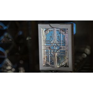Card Masters Precious Metal Foil (White) Playing Cards by Handlordz (VT)