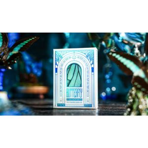 Prism Blue Morpho Playing Cards by TCC Fashion