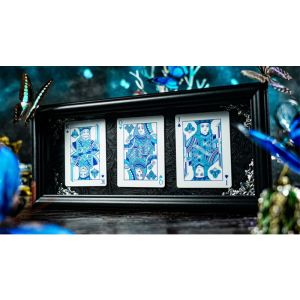 Prism Blue Morpho Playing Cards by TCC Fashion