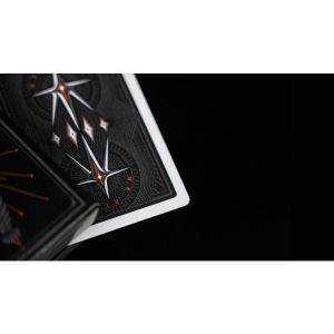 Mr. Black V1 (Black) Playing Cards