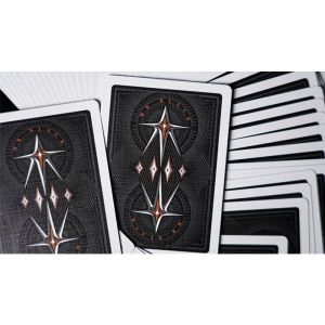 Mr. Black V1 (Black) Playing Cards