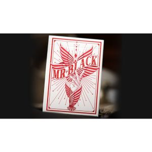 Mr. Black V2 (Red) Playing Cards