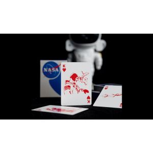 NASA Foil Meatball Logo Playing Cards
