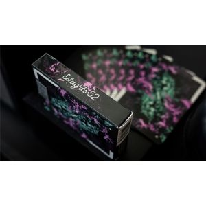 Gilded Nebula Stellar Purple Playing Cards(purple star) (VT)