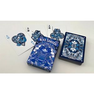 Neko Samurai (Blue) Playing Cards (VT)