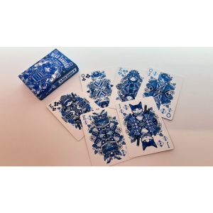 Neko Samurai (Blue) Playing Cards (VT)