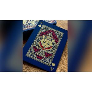 Neko Royal Blue Playing Cards