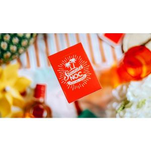 Summer NOC Pro Sunset (Orange) Playing Cards (VT)