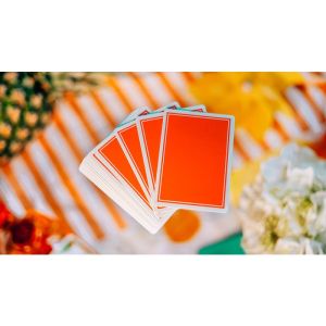 Summer NOC Pro Sunset (Orange) Playing Cards (VT)
