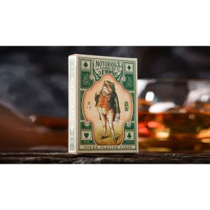 Notorious Gambling Frog (Green) Playing Cards by Stockholm17