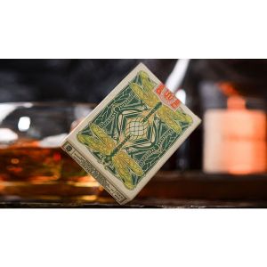 Notorious Gambling Frog (Green) Playing Cards by Stockholm17