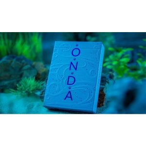 ONDA (Blue) Playing Cards by JOCU