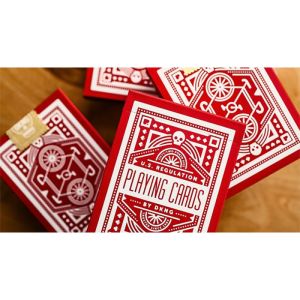 DKNG (Red Wheel) Playing Cards by Art of Play