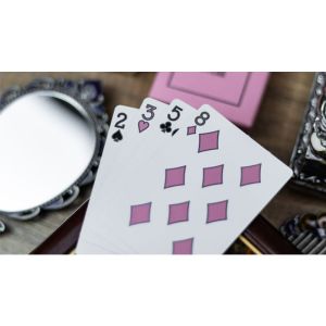 Reflections Ponder (Pink) Playing Cards by Emily Sleights