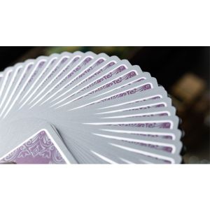 Reflections Ponder (Pink) Playing Cards by Emily Sleights
