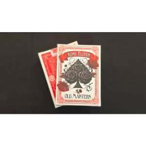 Rose Elites - Old Masters (Red) Marked Deck Playing Cards