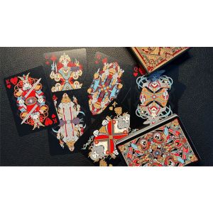 Sacred Legends Black Edition Playing Cards  by HypieLab