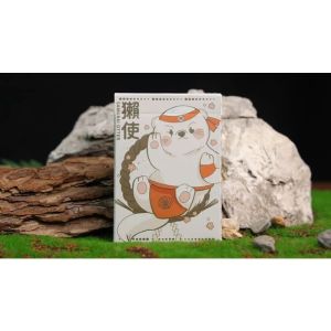 Samurai Otter Playing Cards - Hono Edition (Standard red) Playing Cards