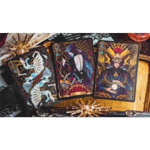 Silence V3 (Black) Playing Cards by KING STAR