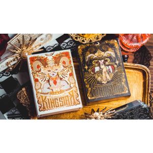 Silence V3 (Black) Playing Cards by KING STAR