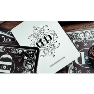 Smoke & Mirror (Mirror- Black) Deluxe Limited Edition Playing Cards by Dan & Dave (VT)