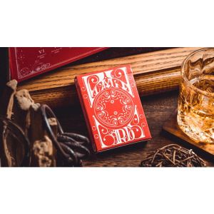 Smoke & Mirrors V8, Red (Standard) Edition Playing Cards by Dan & Dave (VT)