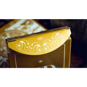 Smoke & Mirrors V9, Gold (Standard) Edition Playing Cards by Dan & Dave (VT)
