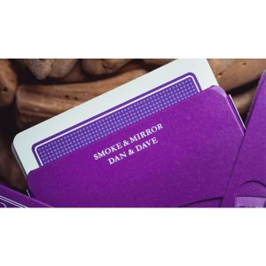 Smoke & Mirrors V9, Purple (Standard) Edition Playing Cards by Dan & Dave (VT)
