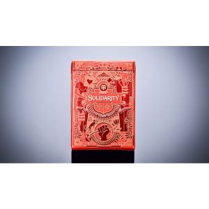 Solidarity (Loving Red) Playing Cards By Riffle Shuffle (VT)