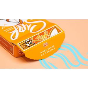 Surfboard V2 Playing Cards by Riffle Shuffle