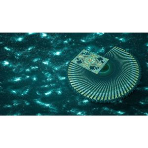 Zodiac (Aquarius) Luminous Edition Playing Cards by TCC
