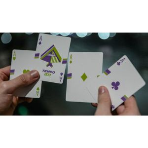 Tempo-Lab Purple Playing Cards