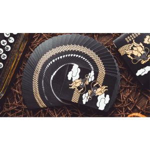The Dragon (Black Gilded) Playing Cards