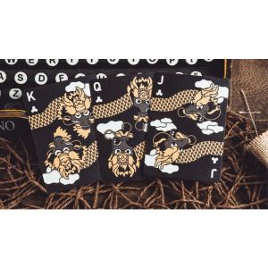 The Dragon (Black) Playing Cards (VT)