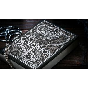 The Keys of Solomon: Silver Spirituum Playing Cards by Riffle Shuffle