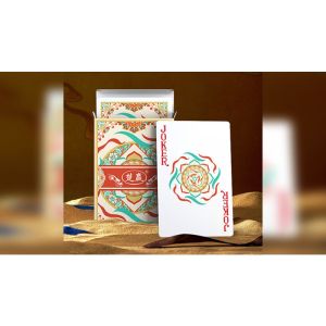 Three Rabbits with Ears Playing Cards